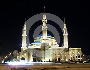 Mohammad al-Amin mosque in beirut lebanon