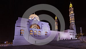 Mohammed Al Ameen Mosque in Muscat, Om