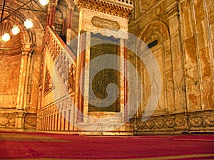 Mohammed Ali Mosque Interior photo