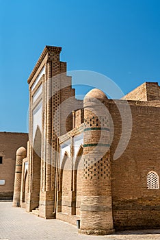 Mohammed Amin Inak Madrasah at Itchan Kala, Khiva, Uzbekistan photo