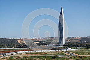 Mohammed VI Tower. Skyscraper Center. Rabat, Morocco, Africa