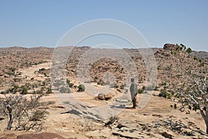 Mohammedan prayer. Somalia