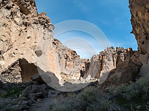 Mohave National Preserve, entering Banshee Canyon