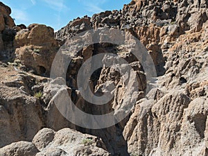 Mohave National Preserve, Hole in the Rock area