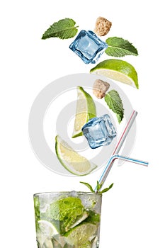 Mohito cocktail