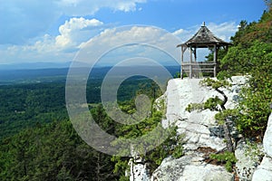 Mohonk Gazebo and Valley photo