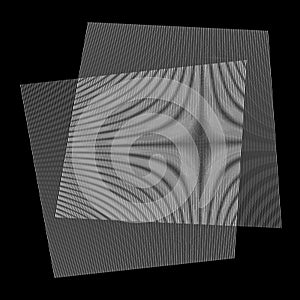 MoirÃ© Pattern Fringes Interference Patterns