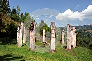 Moisei, Monument of heroes