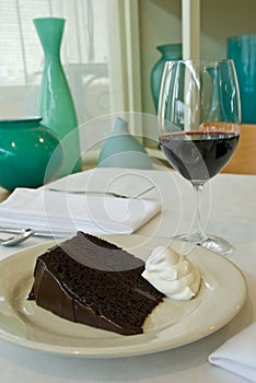 Moist chocolate cake