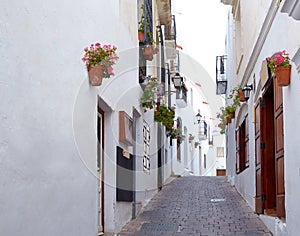 Mojacar Almeria white Mediterranean village Spain