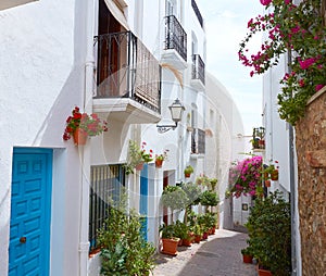 Mojacar Almeria white Mediterranean village Spain photo