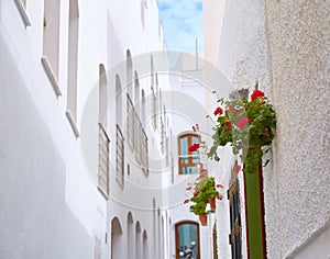 Mojacar Almeria white Mediterranean village Spain