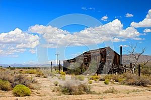 Mojave Desert Abandoned Shack photo