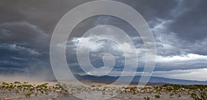 Mojave Sand Storm Approaches