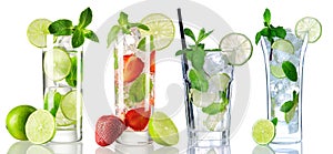 Mojito cocktail collection