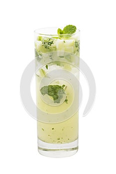 Mojito cocktail isolated