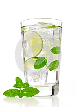 Mojito cocktail with mint