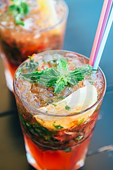 Mojito refreshing drink