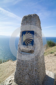 Mojon and boots in Finisterre