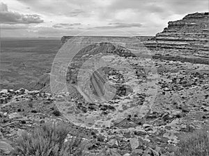 Mokee Dugway above Valley of the Gods