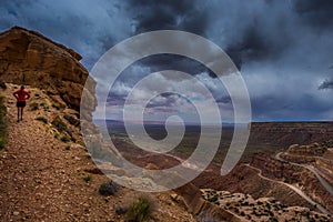 Moki Dugway Overlook Mexican Hat Utah