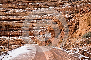 Moki Dugway on Utah Hieghway 261