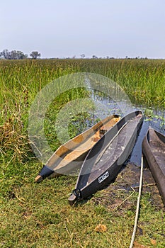 Mokoro, Okavango Delta, Botswana