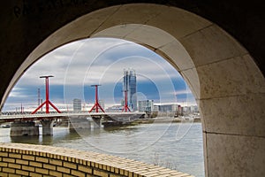 The MOL tower from the National Theatre