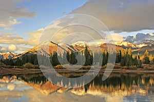 Molas lake and Needle mountains, Weminuche wilderness, Colorado