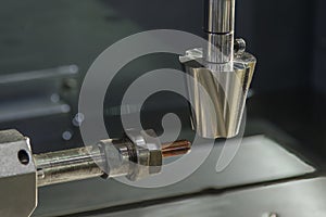 The mold and die manufacturing concept by EDM machine