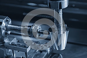 The mold and die processing by sinker EDM machine