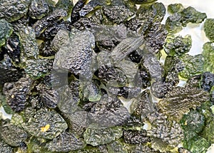 moldavite mineral collection