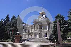 Moldova. Kishinev. 06.19.22. Beautiful building of the local history museum