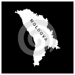 Moldova map design