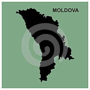 Moldova map design