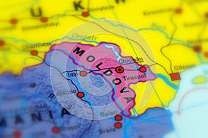 Moldova, officially the Republic of Moldova. photo