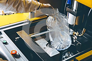 Molds for plastic bottles