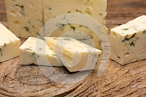 Moldy blue cheese