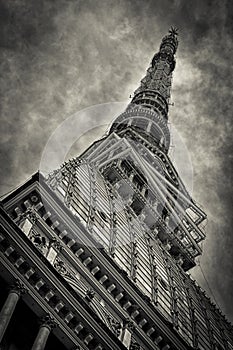 Mole Antonelliana in balack & white