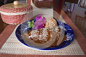 Mole, mexican dish from Puebla