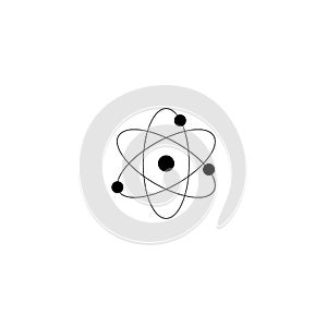 Molecular atom neutron laboratory Icon Vector