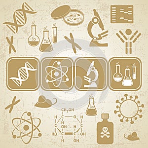 Molecular biology science card