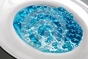 Molecular blue spheres