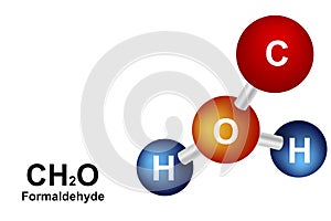 Molecular formula of formaldehyde isolated