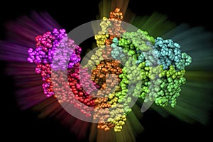 Molecular model of botulinum neurotoxin