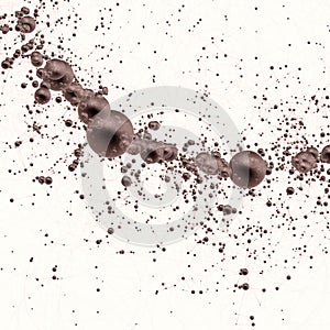 Molecular nanotechnology blue structure