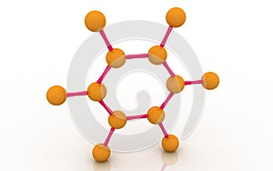 Molecular structure of benzene