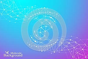 Molecular structure dna or neuron composition.
