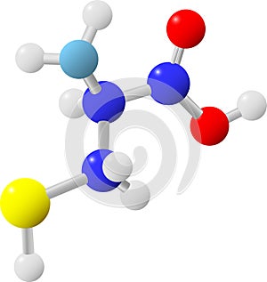 Molecule of amino acid