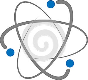 Molecule, atom, People, network and internet, IT services logo, technology logo